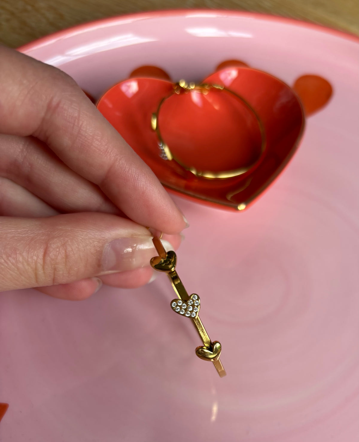Triple Heart oorbellen