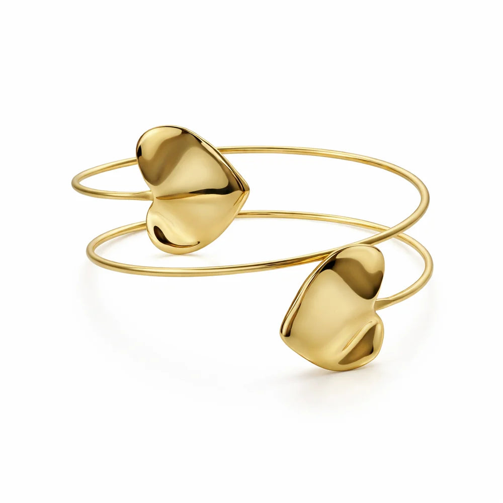Statement Love boven armband