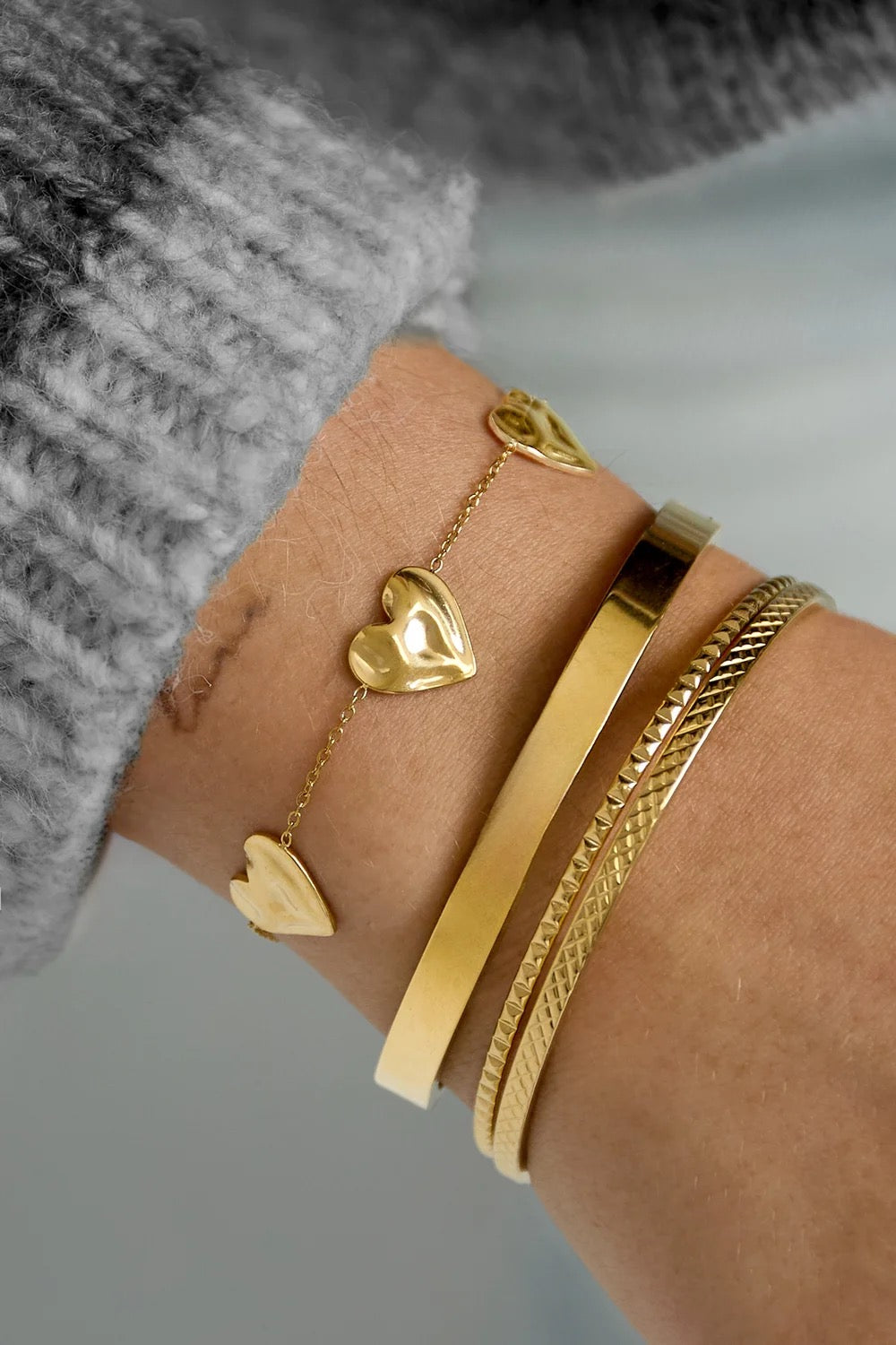 Triple Heart armband